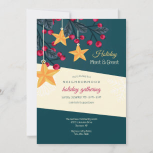 Invitation à une fête de fin d'année
