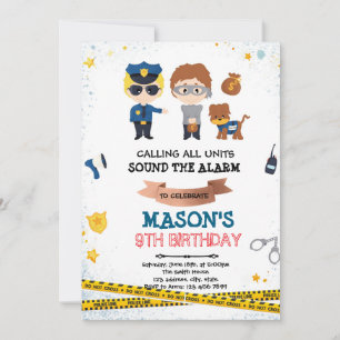 Invitation à une fête de gendarmes et de voleurs