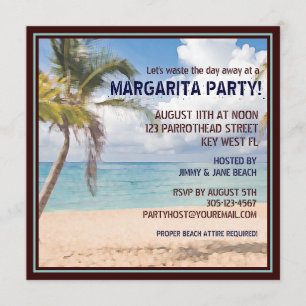 Invitation à une fête de Margarita
