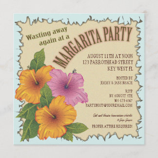Invitation à une fête de Margarita