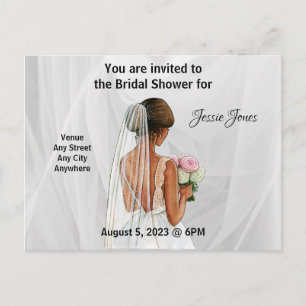 Invitation à une fête de mariage. Texte et image m