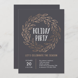 Invitation à une fête de Noël