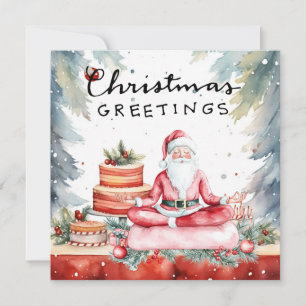 Invitation à une fête de Noël Yoga avec le Père No