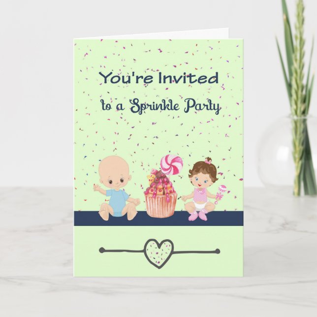 Invitation à une fête de paillettes (Devant)
