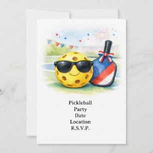 Invitation à une fête de pickleball