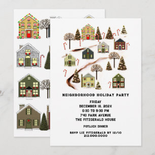 Invitation à une fête de quartier