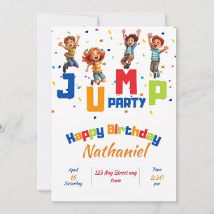 Invitation à une fête de saut, invitation à une fê