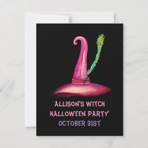 Invitation à une fête d'Halloween