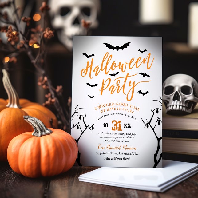 Invitation à une fête d'Halloween (Créateur téléchargé)