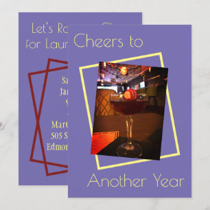 Invitation à une fête pour une autre année