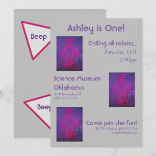 Invitation à une fête scientifique sur les robots 