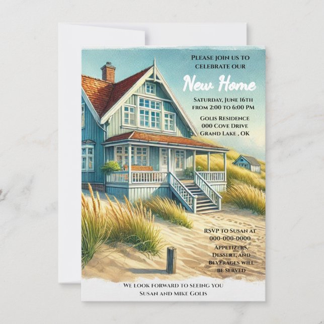 Invitation à une journée portes ouvertes pour une  (Devant)