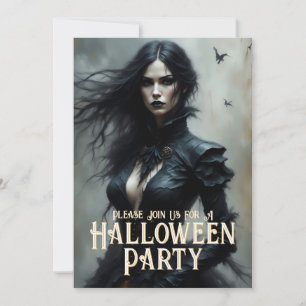 Invitation à une Nuit de Halloween Gothique de Mys
