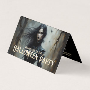 Invitation à une Nuit de Halloween Gothique de Mys