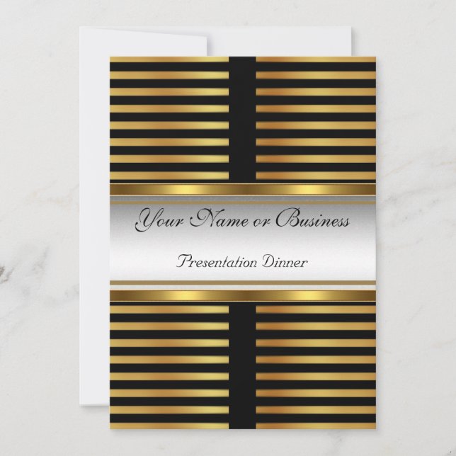 Invitation à une présentation commerciale (Devant)