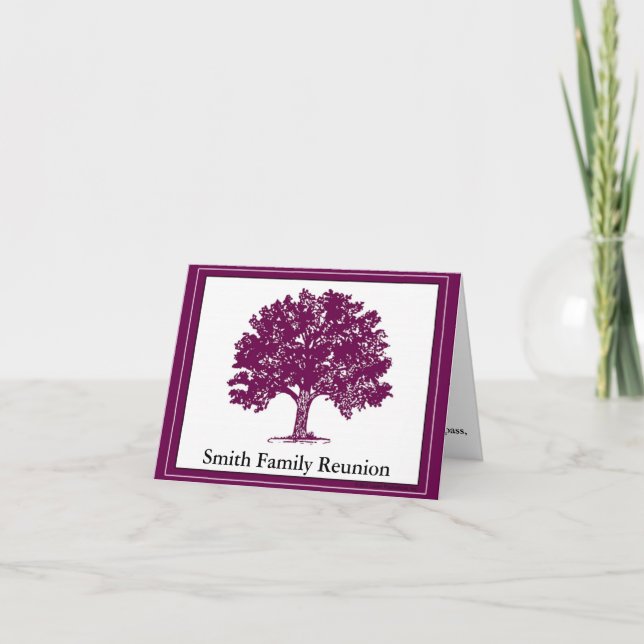 Invitation à une réunion de famille (Devant)