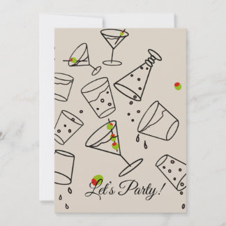Invitation à une soirée de boissons