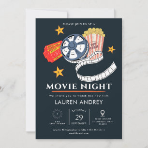 Invitation à une soirée de cinéma en plein air
