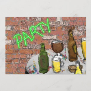 Invitation à une soirée de dégustation de bière en