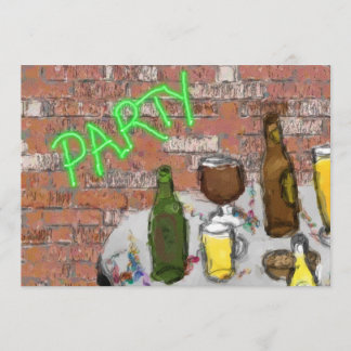 Invitation à une soirée de dégustation de bière en