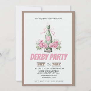 Invitation à une Soirée de Derby du Kentucky avec 
