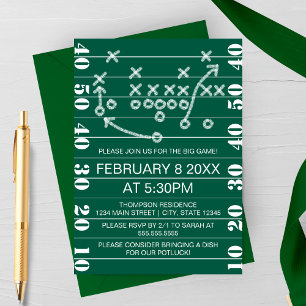 Invitation à une soirée de diagrammes de jeu de fo