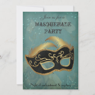 Invitation à une soirée de Fantaisie Masquée