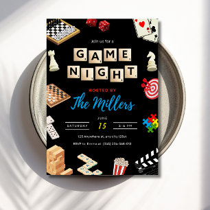 Invitation à une soirée de jeux, Invitation à une 