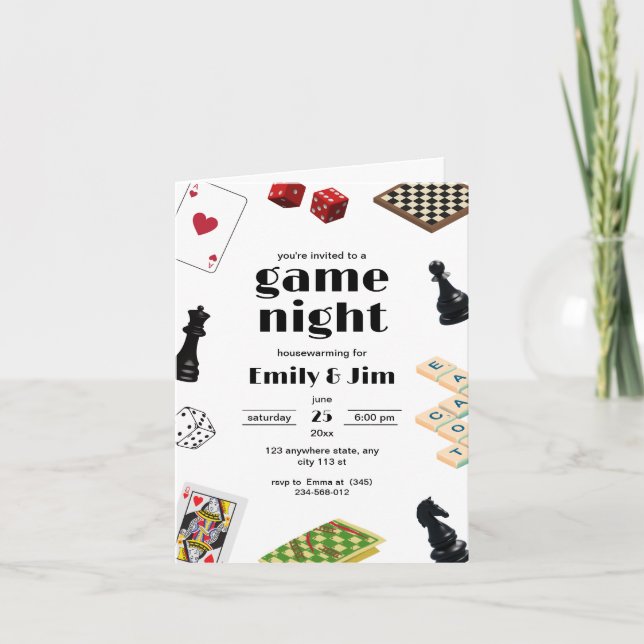 Invitation à une soirée de jeux, Pendaison de crém (Devant)