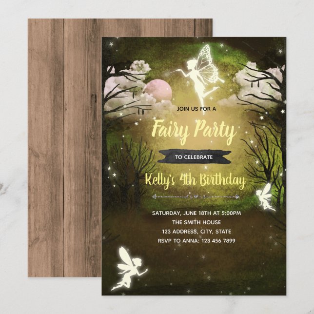 Invitation à une soirée de la Nuit de la Saint-Jea (Devant / Derrière)