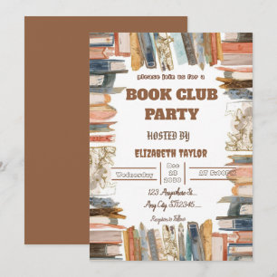 Invitation à une soirée de lecture conviviale du c