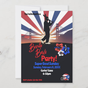 Invitation à une soirée de watch de football