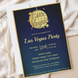 Invitation à une soirée d'enterrement de vie de ga