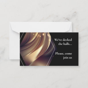 Invitation à une soirée d'entreprise