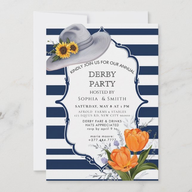 Invitation à une soirée dérivée de la Kentucky Der (Devant)