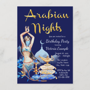 Invitation à une soirée des Mille et Une Nuits