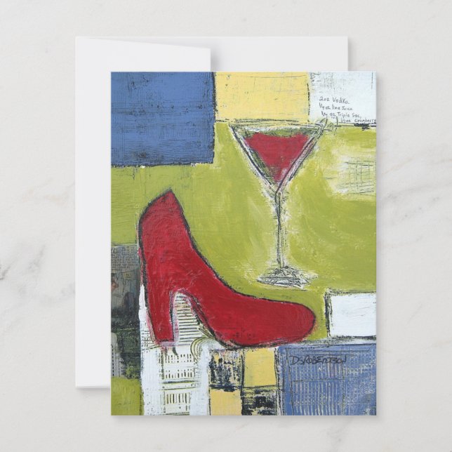 Invitation à une soirée entre filles (Devant)