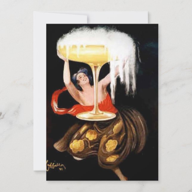 Invitation à une soirée festive (Devant)