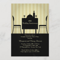 Invitation à une soirée intime