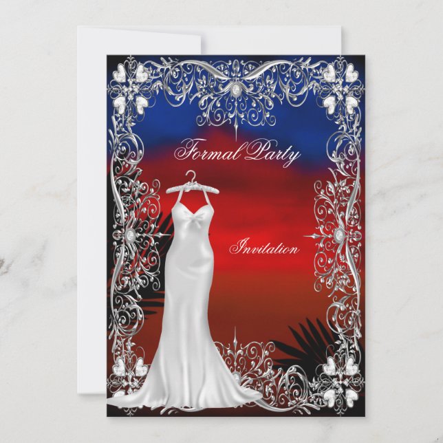 Invitation à une soirée officielle 2 (Devant)