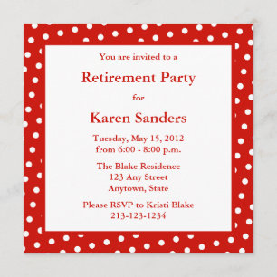 Invitation à une soirée ou à une réception officie