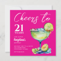 À votre santé 21e anniversaire Margarita