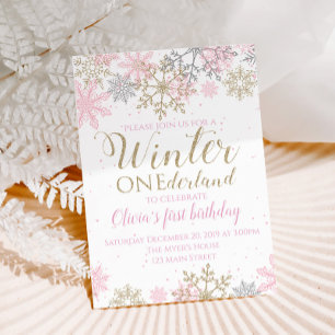Invitation à Winter ONEderland