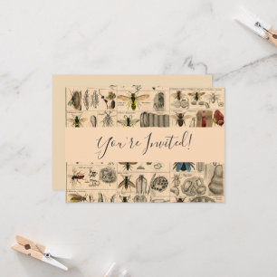 Invitation Abeille Insecte Bug Wasp Nature Peinture des abeil