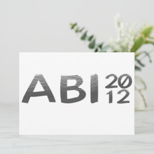 INVITATION ABI 2012 