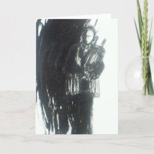 Invitation Abstract mitzvah boy