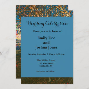 Invitation Abstrait Kandinsky équitation Couple coloré