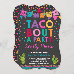 Invitation Accès de taco d'invitation d'anniversaire de