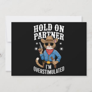 Invitation Accorde-toi Partenaire Je suis trop stimulé Retro