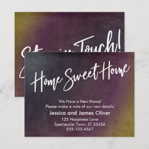 Invitation Accueil doux Accueil Annonce grunge multicolore